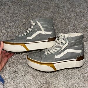 Vans platform sneakers.